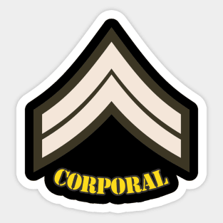 Corporal Sticker